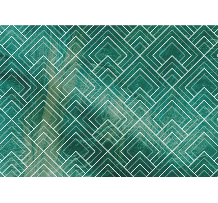 テクスチャとパターン 壁画 幾何学的レイアウトアイデア - TENSTICKERS