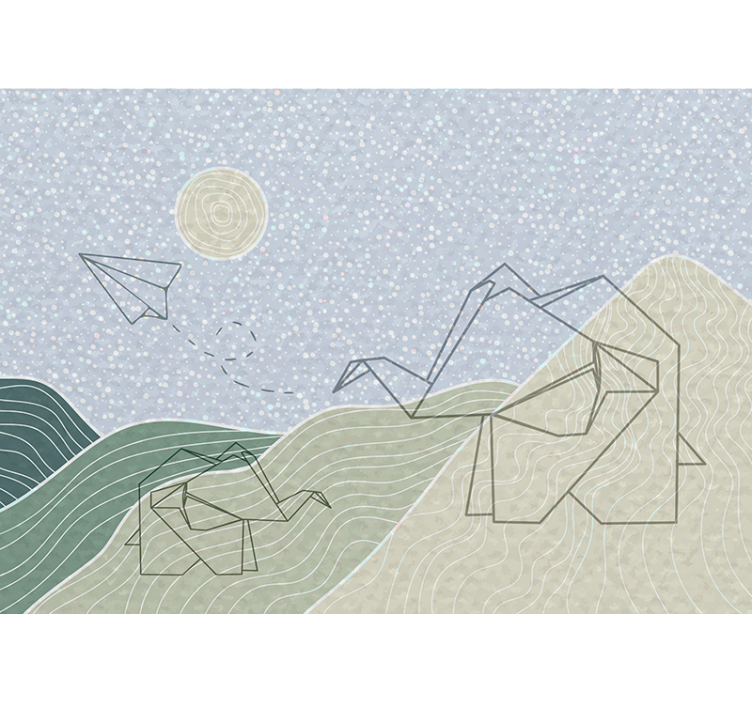 子供の寝室 壁画 ジャパニーズゾウデザイン - TENSTICKERS