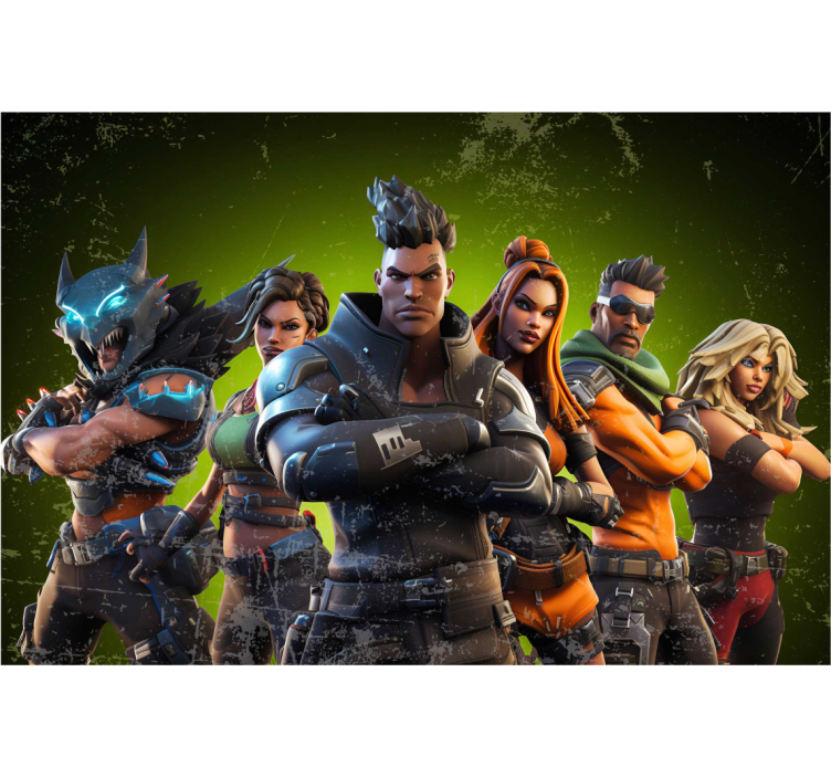 ティーンエイジャー 壁画 変幻自在のエピックなキャラクター変幻自在のエピックなキャラクターーーー変幻自在のエピックなキャラクター - TENSTICKERS