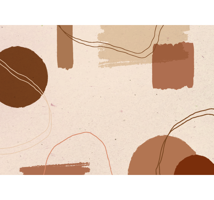 壁画 抽象デザイン - TENSTICKERS