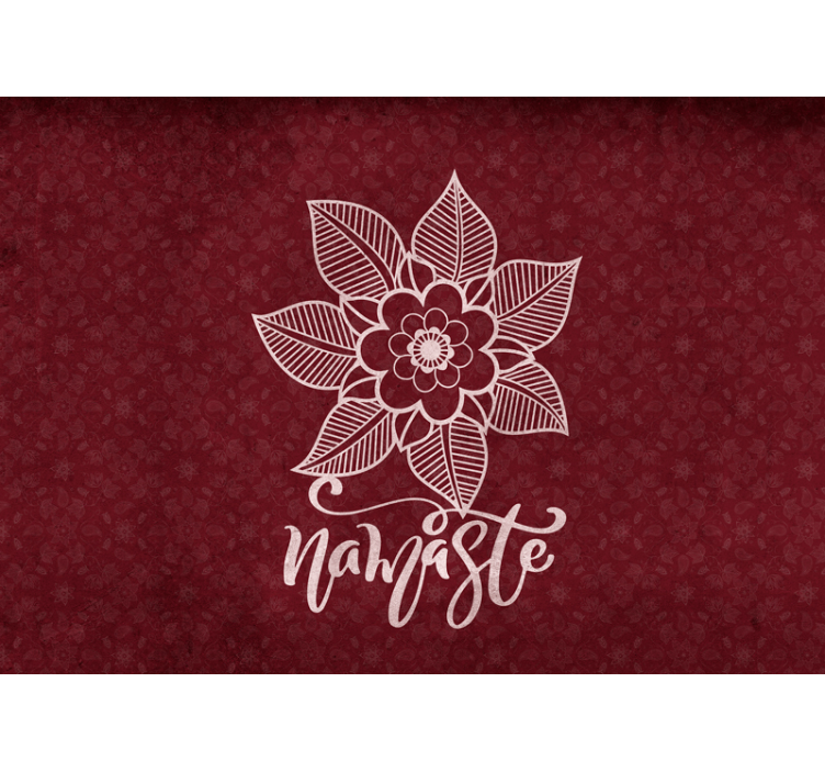 花 柄 壁画 精緻な植物の要素 - TENSTICKERS