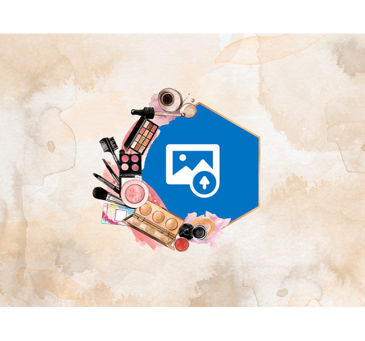 写真の壁の壁画で創造的なメイクアップツール - TENSTICKERS