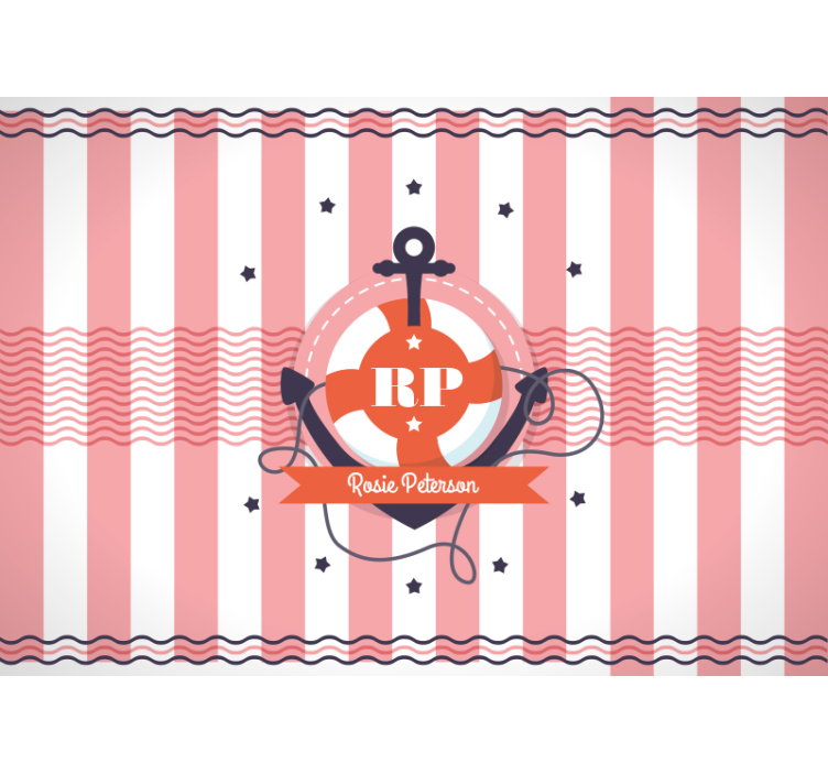 カスタマイズ可能な壁面壁画 パーソナライズされた航海デザイン - TENSTICKERS