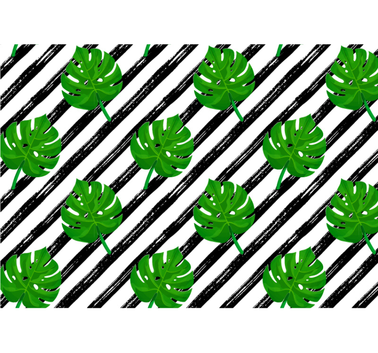 その他の壁面壁画トロピカルリーフパターン - TENSTICKERS