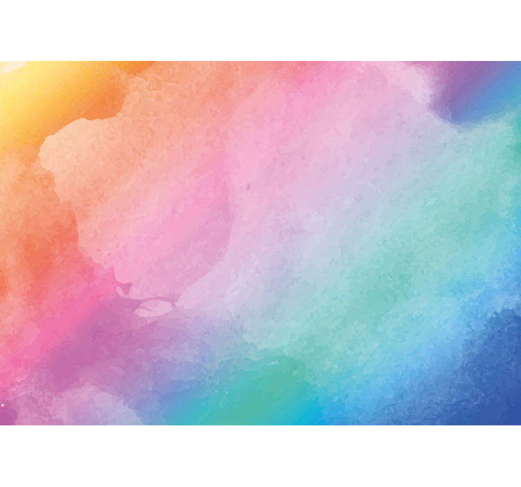 抽象的な壁の壁画生き生きとした筆跡 - TENSTICKERS