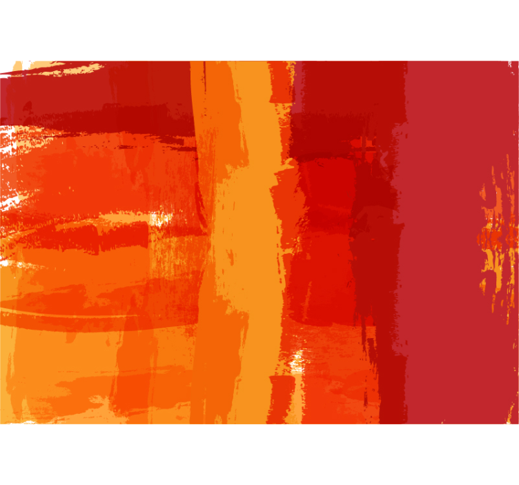 抽象的な壁の壁画 鮮やかな筆致 - TENSTICKERS