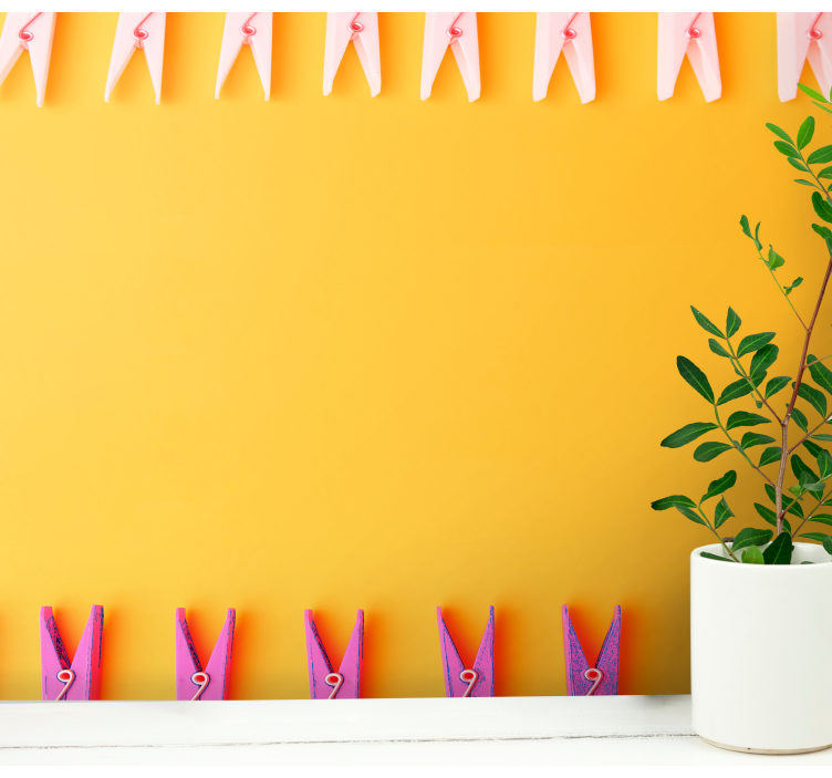 動物 壁画 カラフルなクリップディスプレイ - TENSTICKERS