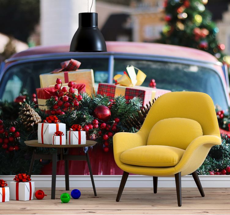 クリスマス 壁画 おしゃれなホリデーギフト - TENSTICKERS