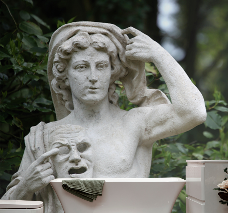 クラシックアート 壁の壁画 古典彫刻ディスプレイ - TENSTICKERS