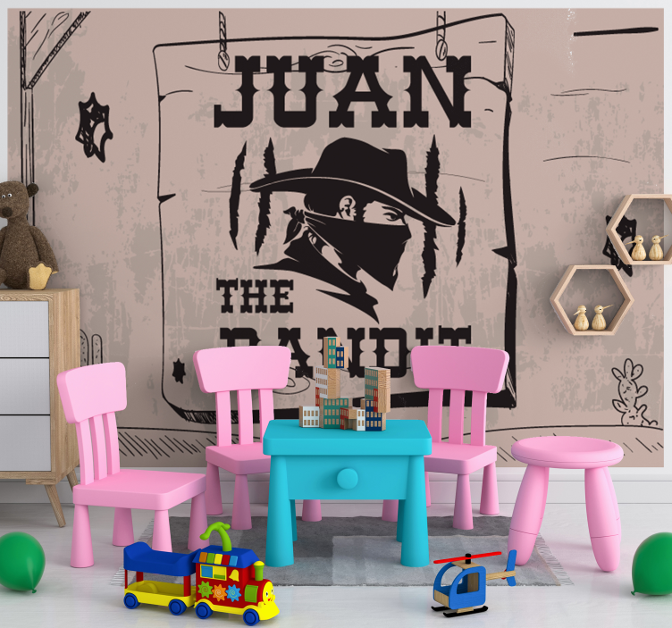 フレーズ壁画パーソナライズされたバンディットテーマ - TENSTICKERS