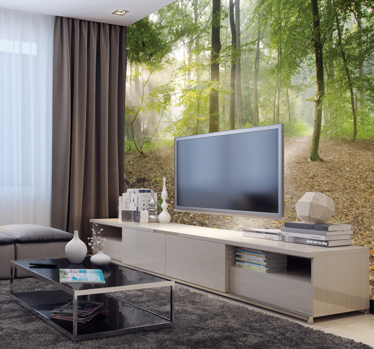 見事な森の壁の壁画 - TENSTICKERS