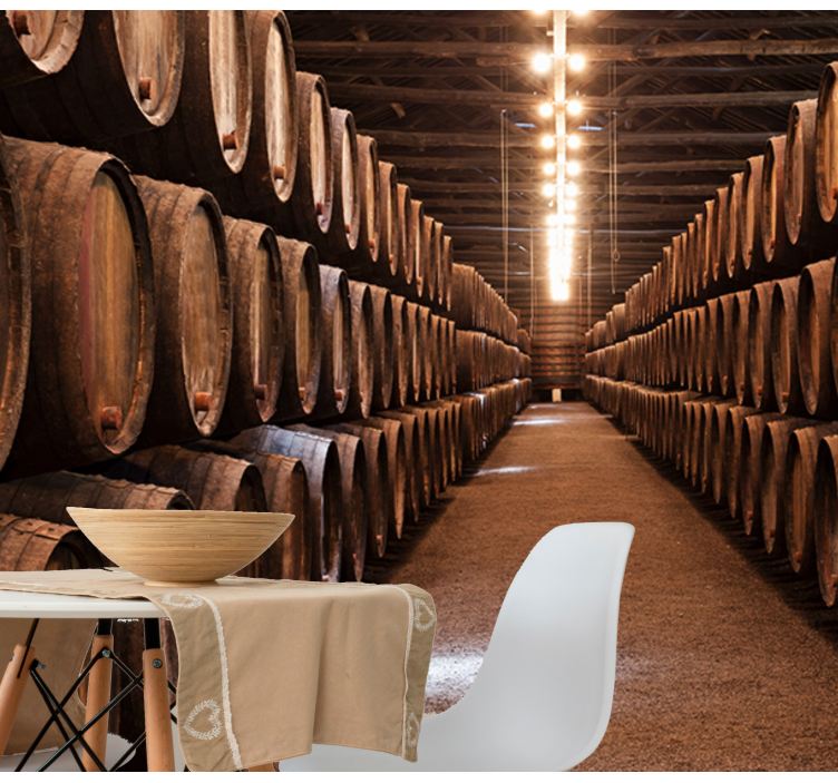 ヴィンテージセラーの壁画 - TENSTICKERS