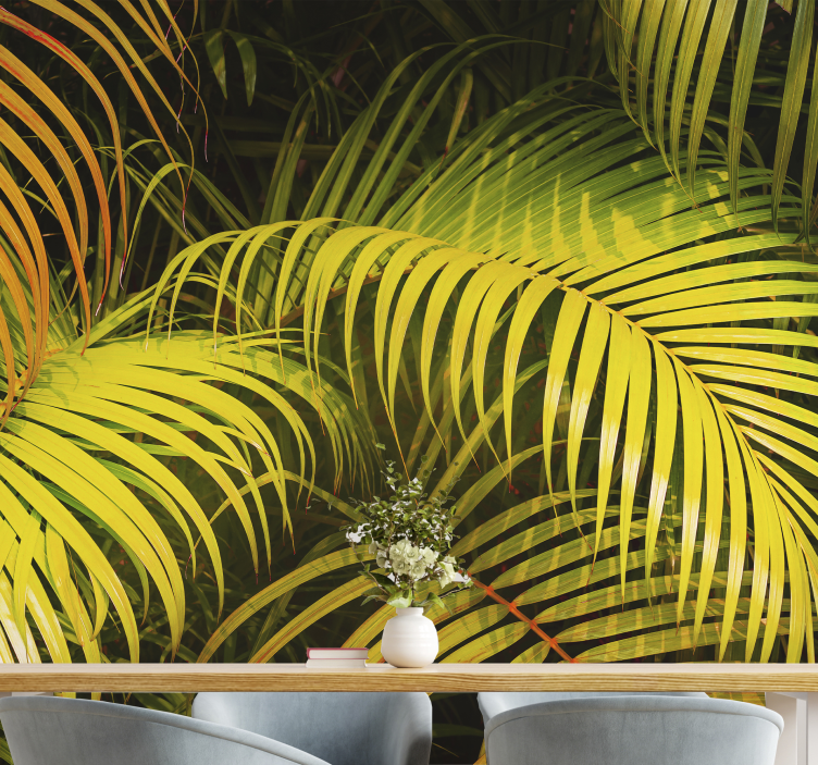 自然 壁画 緑豊かなディスプレイ - TENSTICKERS