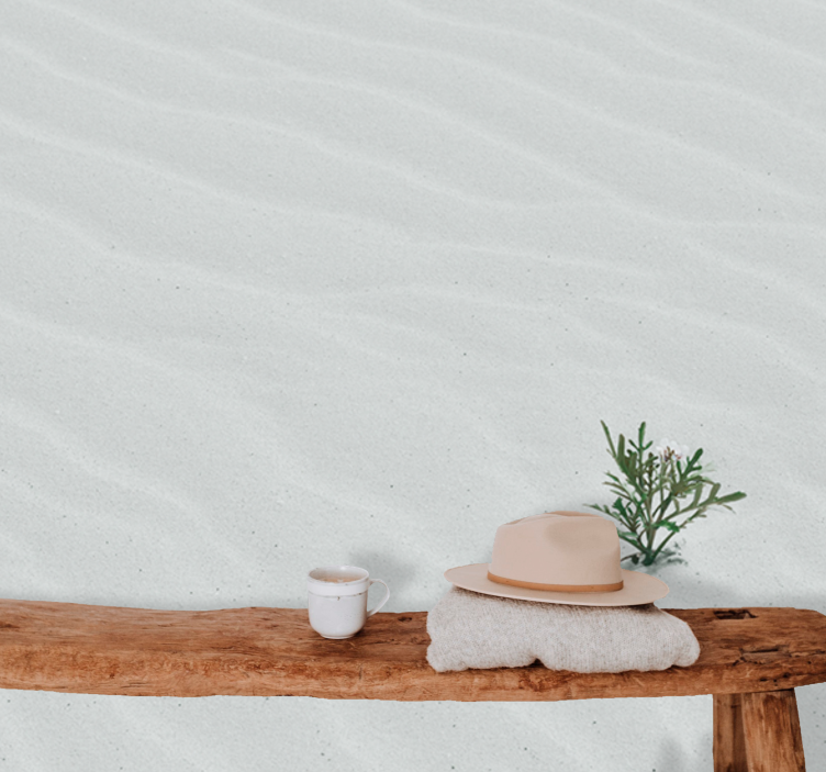 自然 壁画 砂と緑の風景 - TENSTICKERS