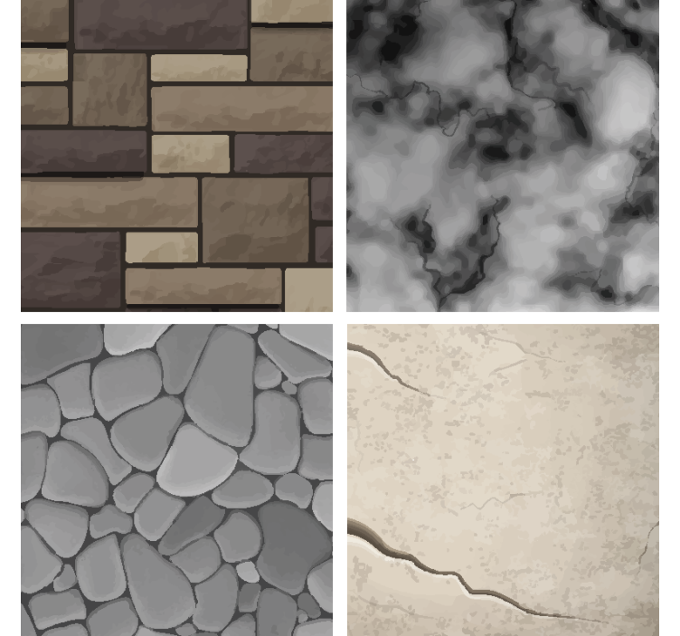 リアルなテクスチャがコースターを飲む - TENSTICKERS