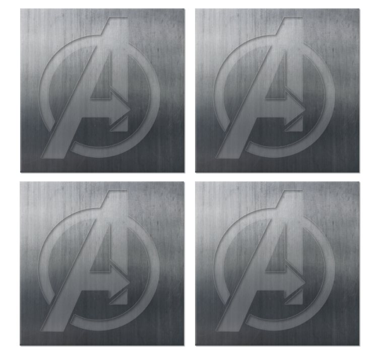 スーパーヒーローのオタクコースター - TENSTICKERS