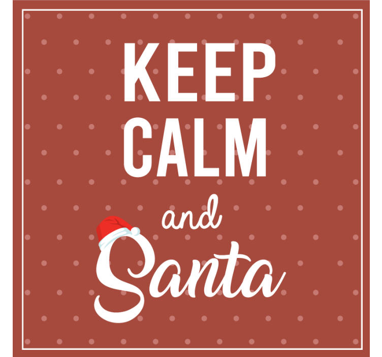 コースター クリスマス お祝いの言葉デザイン - TENSTICKERS