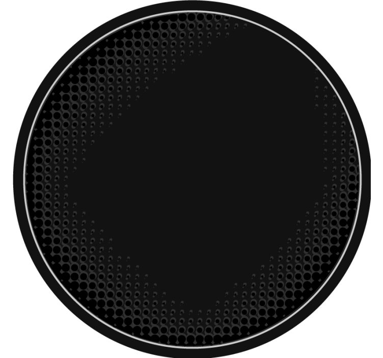 ビールマット テクスチャー付き円形表面 - TENSTICKERS