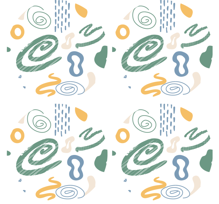 コースターテクスチャ効果抽象渦巻きパターン - TENSTICKERS