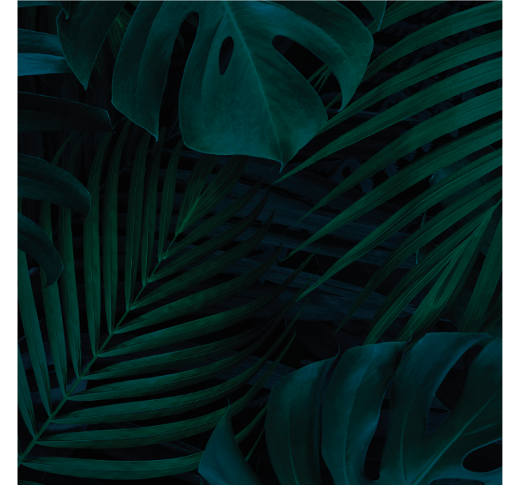 コースターテクスチャ効果青々しい緑のパターン - TENSTICKERS