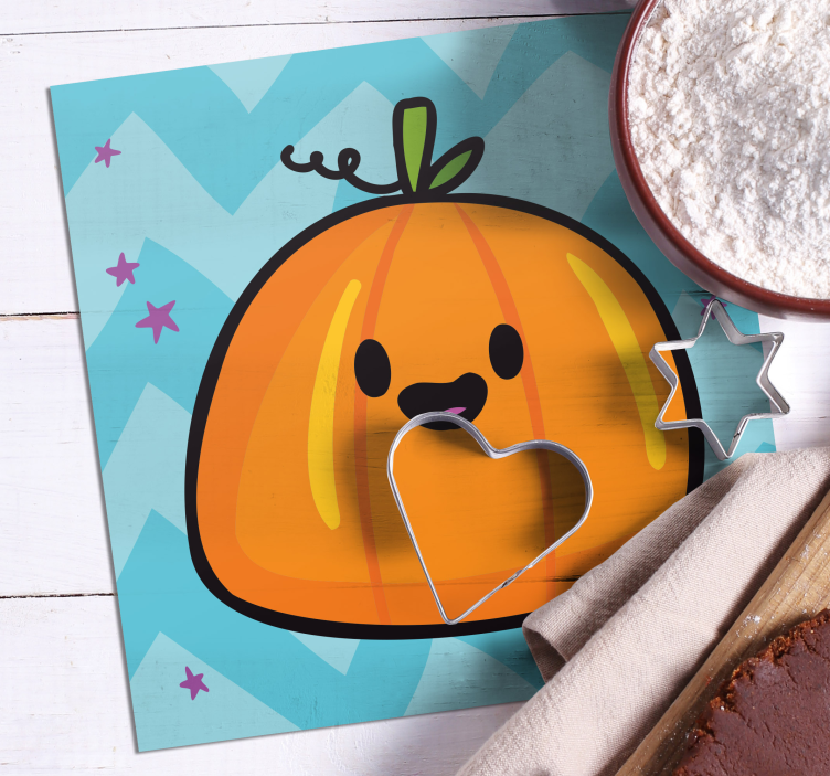 カボチャハロウィーンハロウィーンドリンクコースター - TENSTICKERS