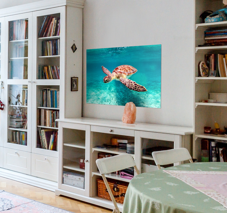 ポスター 他動物 ウミガメ - TENSTICKERS