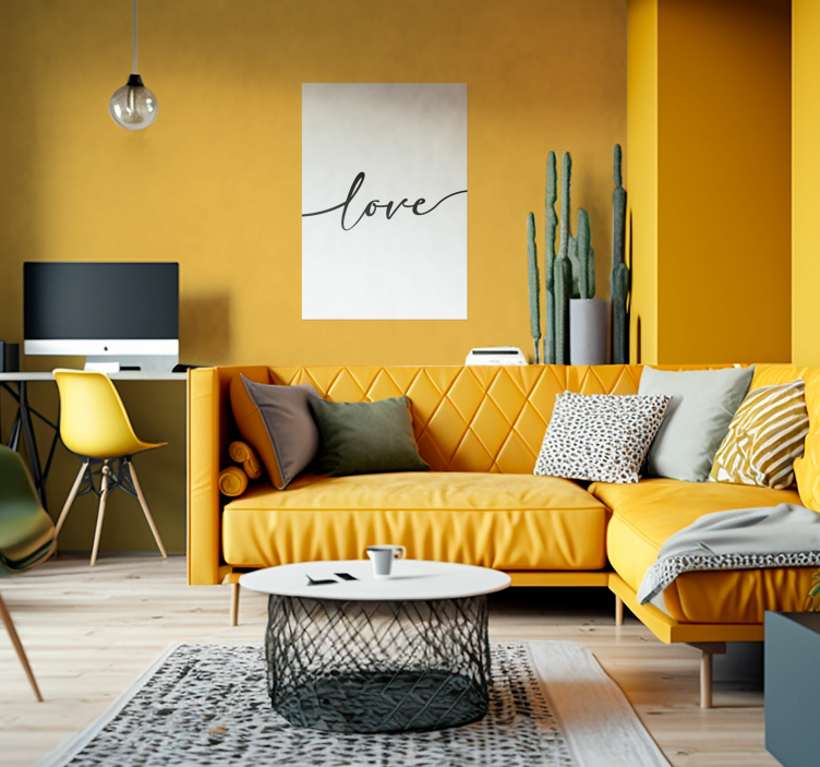 ポスター フレーズ 愛ai - TENSTICKERS