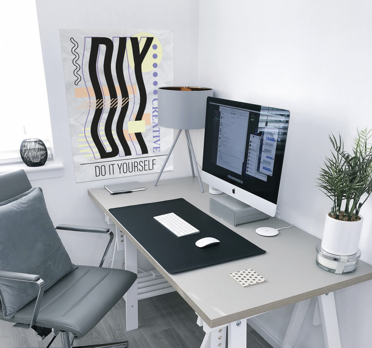 自分でやるポスターデザイン - TENSTICKERS