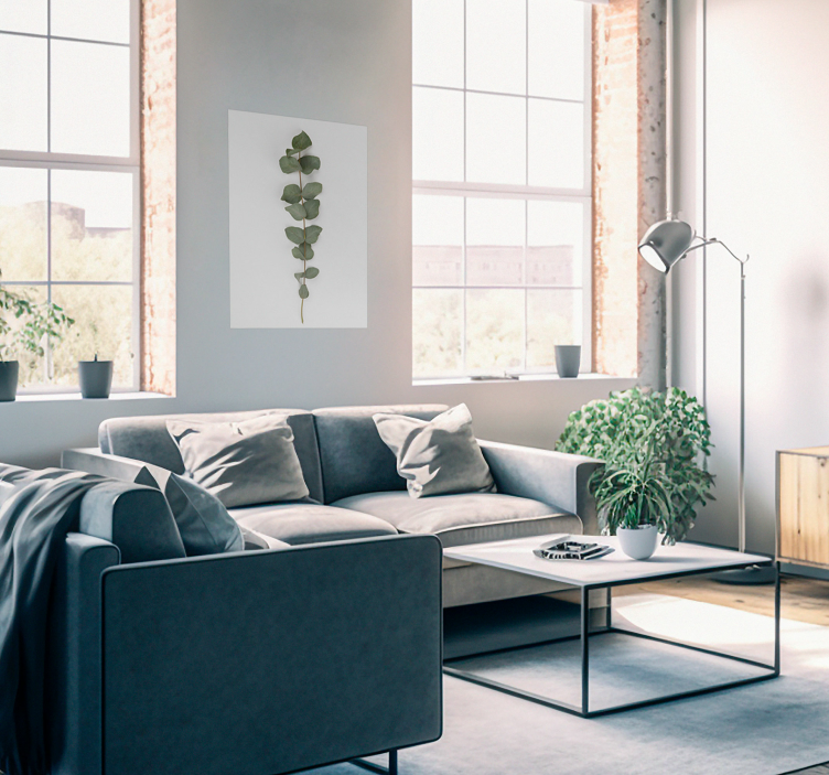 木 ポスター 樹脈の葉として植物学的な特徴を持つ欧洲の植物、欧洲の葉である。「ユーカリの葉」を日本語に訳すと、「ユーカリの葉」とな - TENSTICKERS