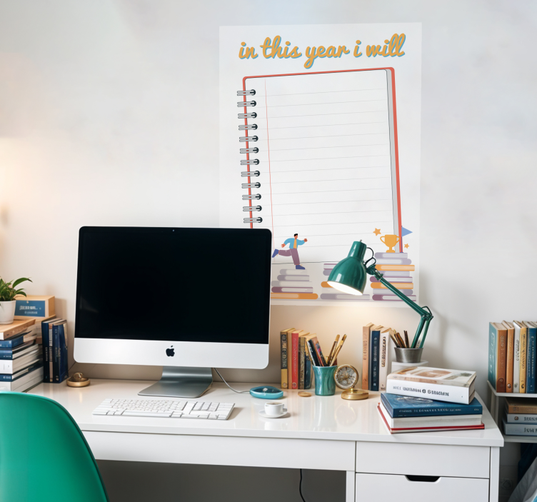 今年の目標ポスター - TENSTICKERS