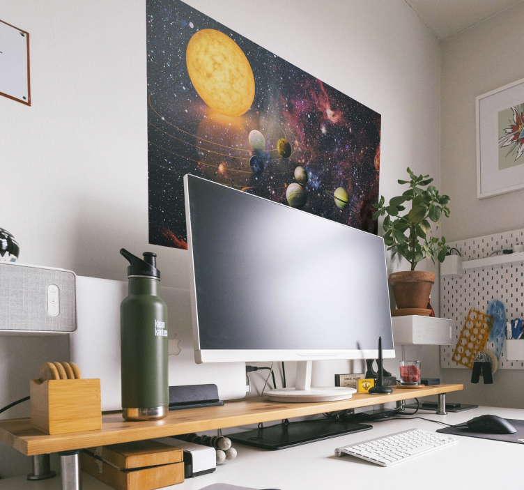 太陽系ポスタープリント - TENSTICKERS