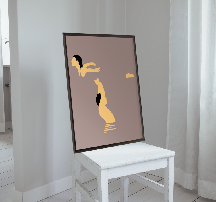 ポスターの全貌 ジョニーと赤ちゃん - TENSTICKERS