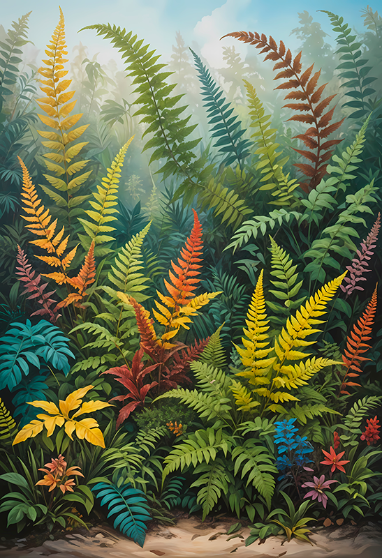 ポスター不思議なジャングル - TENSTICKERS