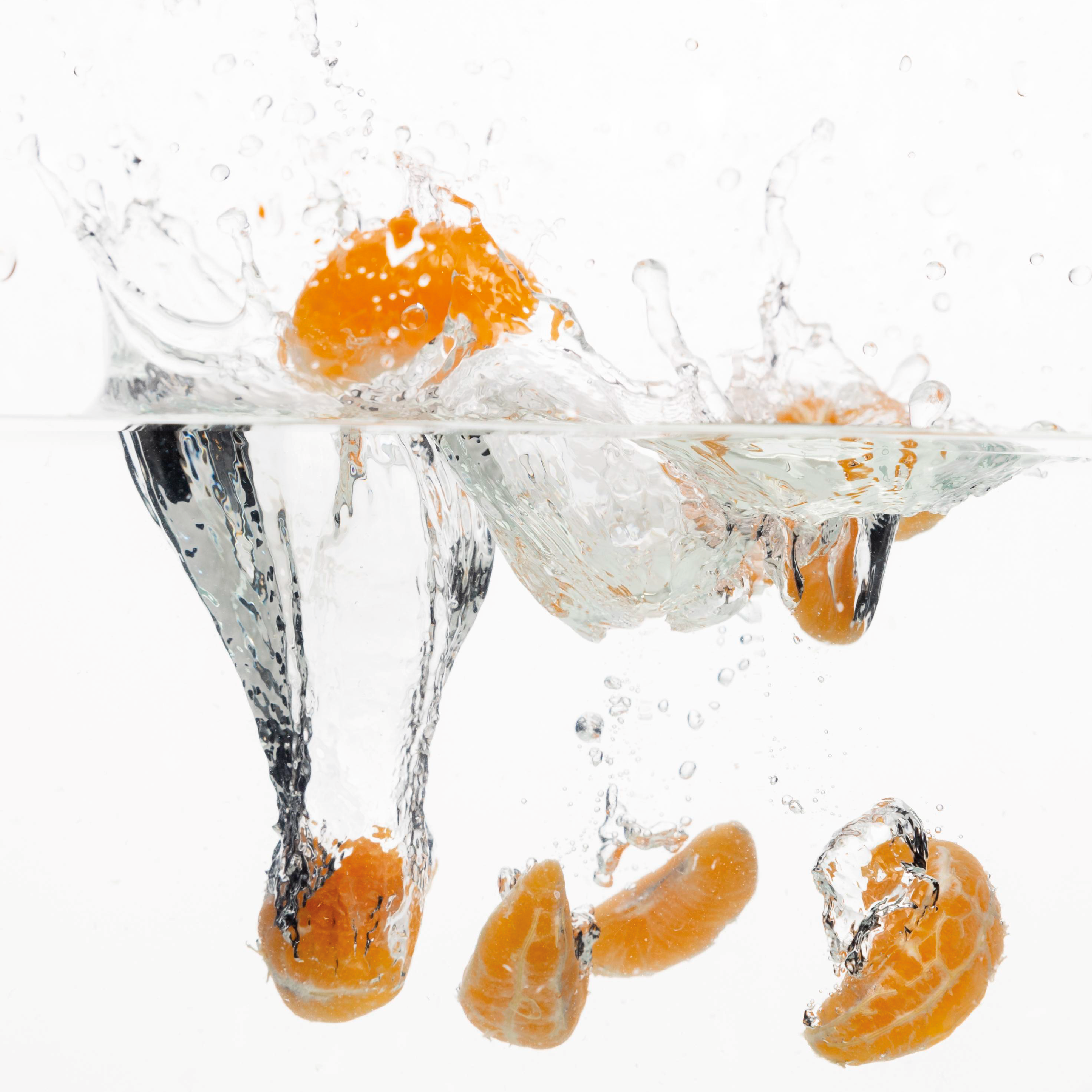 ポスター 厨房 水の中の果物 - TENSTICKERS