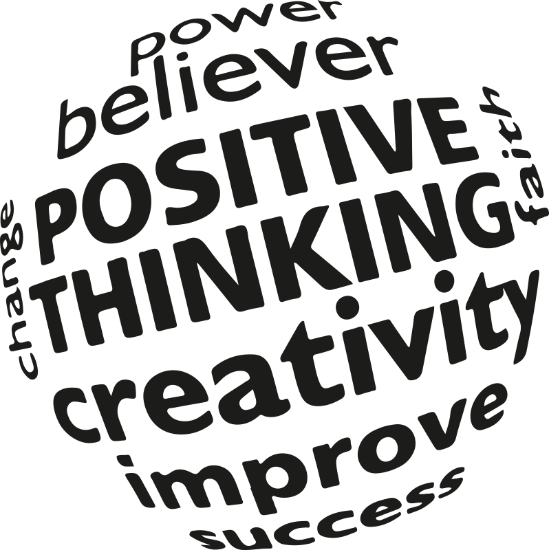 ポスター オフィス 力を信じて向上させる - TENSTICKERS