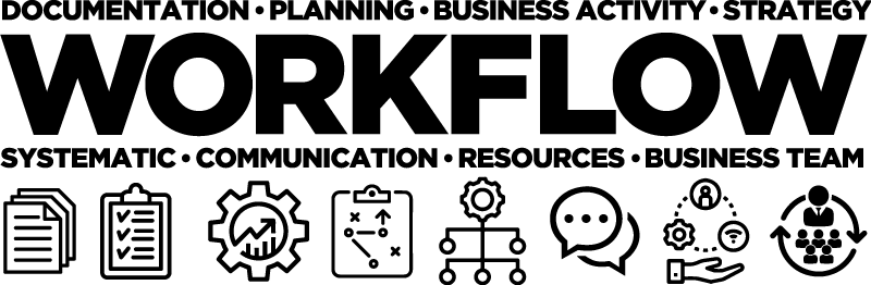 ポスター オフィス ワークフロー - TENSTICKERS