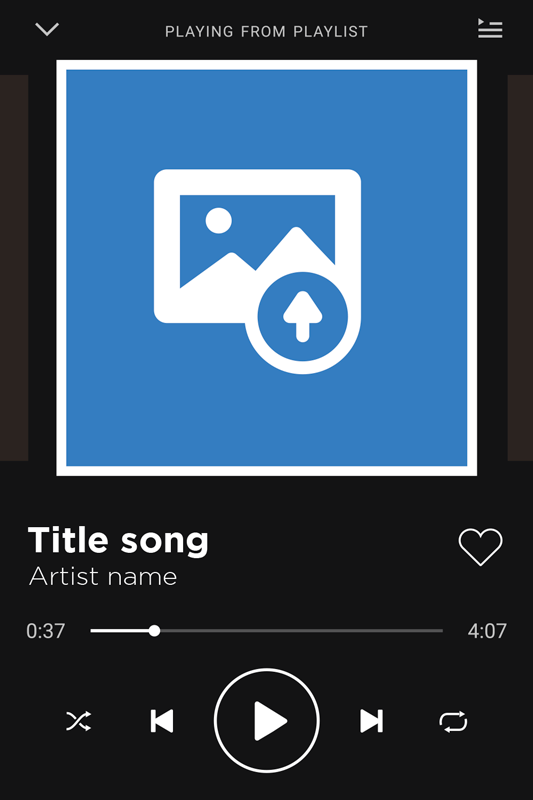 ポスター リビングルーム スポティファイキャンバス - TENSTICKERS