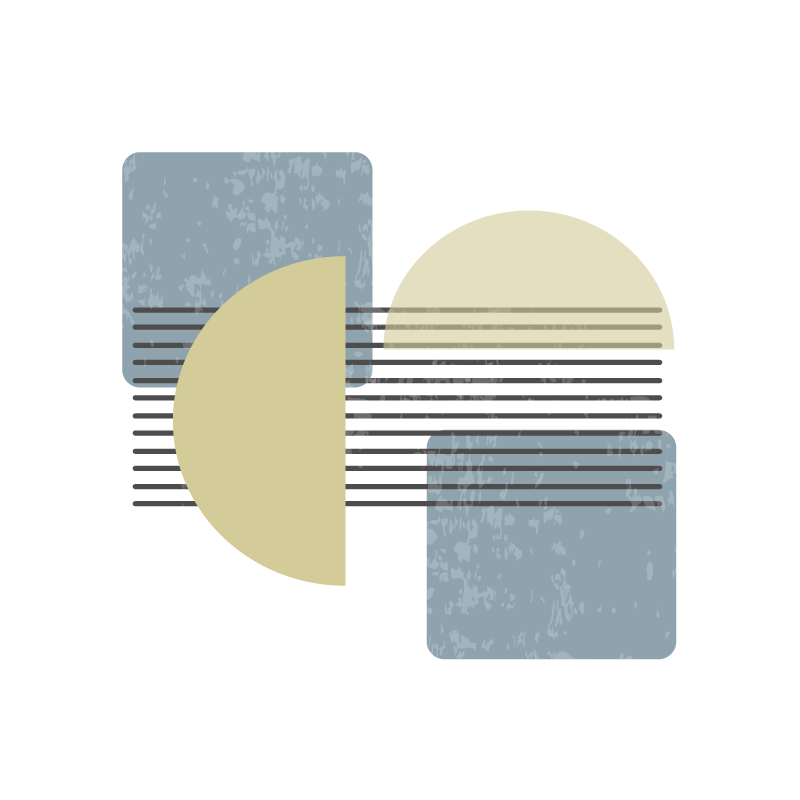 ポスター リビングルーム 現代アート モダンデザイン - TENSTICKERS