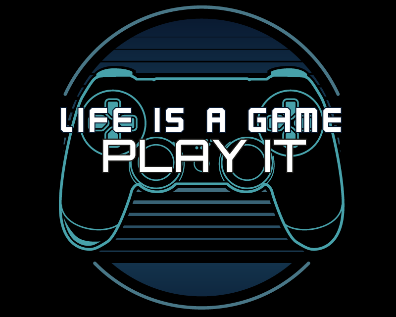 ビデオゲームのポスター人生はゲームだ - TENSTICKERS