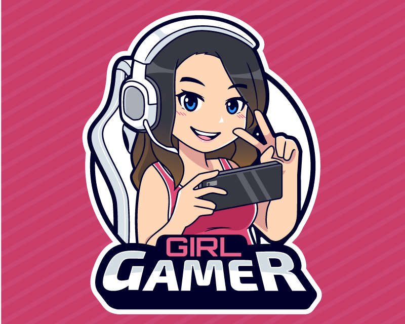 ビデオゲームのポスター 女の子ゲーマー - TENSTICKERS