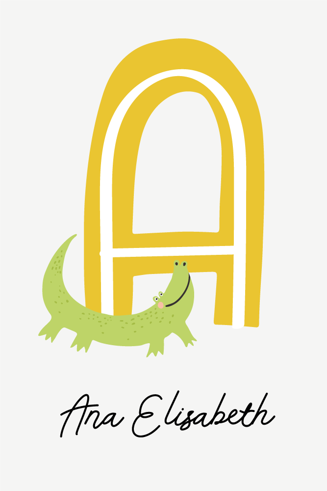 ポスター ユースルーム ワニの仲間 - TENSTICKERS