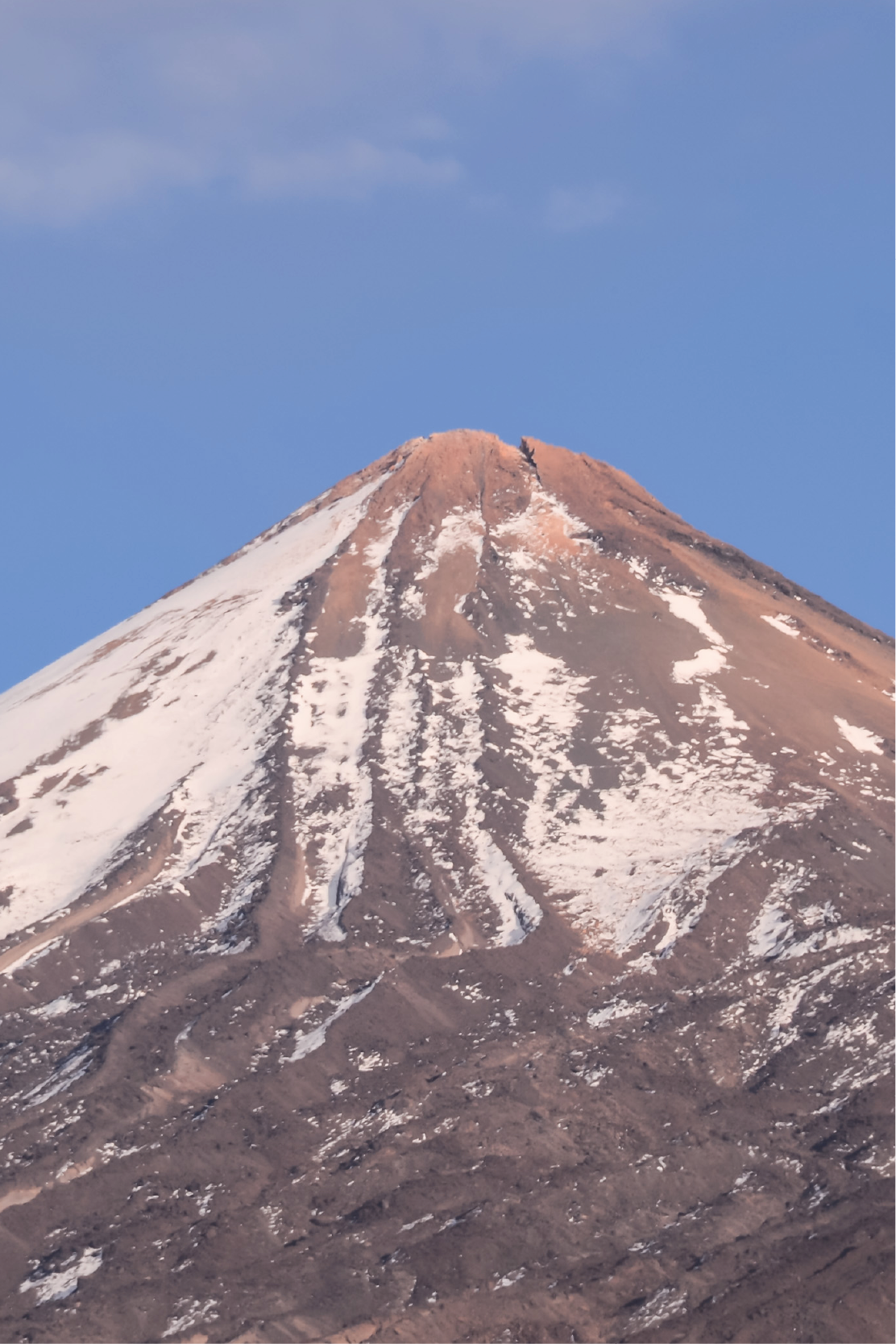 山水 ポスター テイデ山 - TENSTICKERS