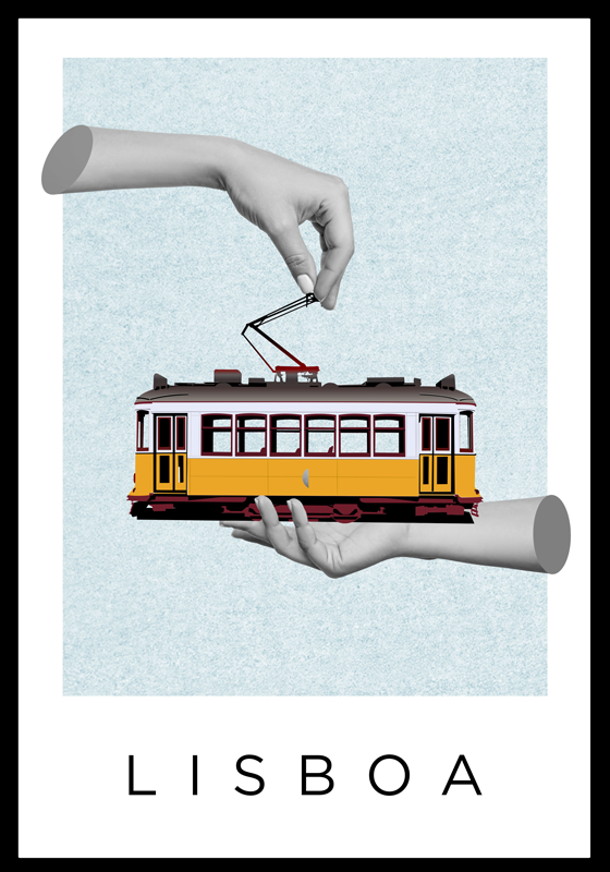 ポスター リビングルーム リスボン大学 - TENSTICKERS