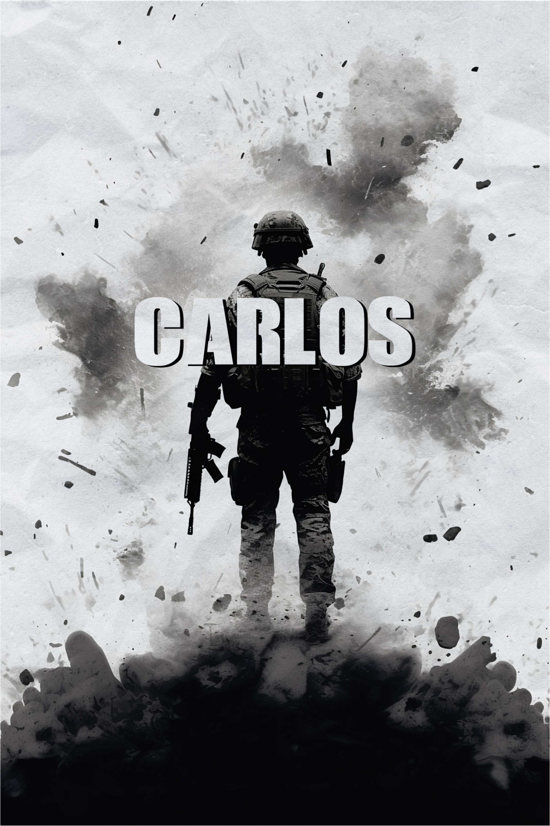 ポスター ユースルーム 戦士 - TENSTICKERS