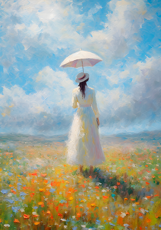 アート ポスター プランタン印象派 - TENSTICKERS