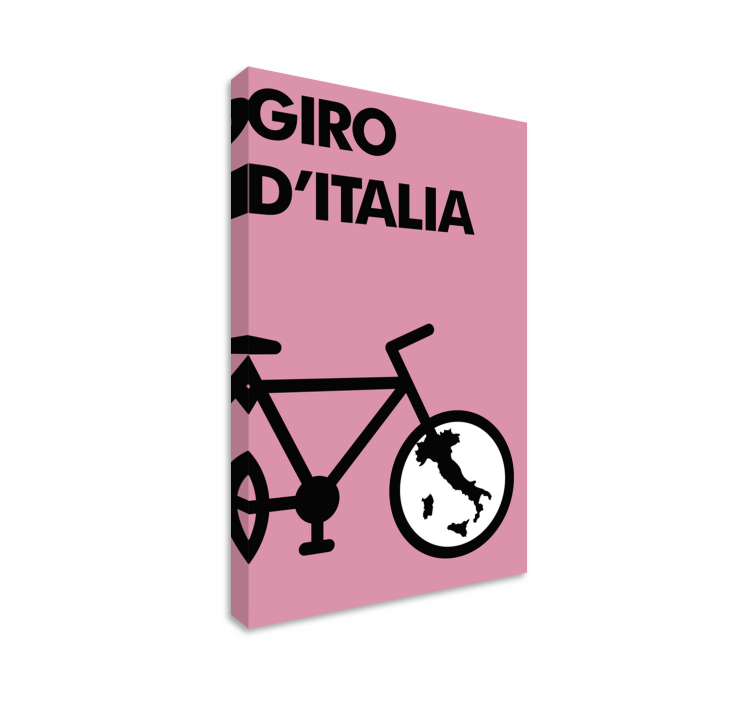 キャンバス スポーツ giro d'italiaアイコン - TENSTICKERS