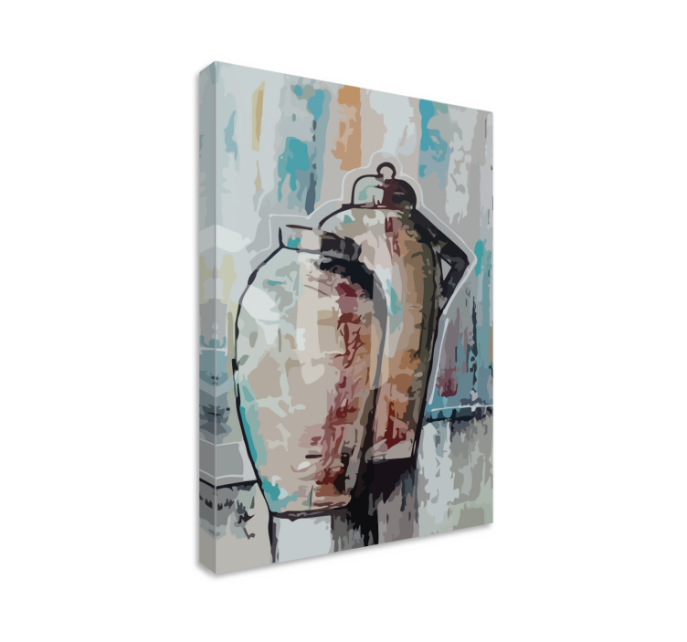 キャンバス 装飾 ヴィンテージクレイベース - TENSTICKERS