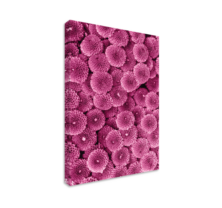 キャンバス 花や植物 鮮やかな花柄 - TENSTICKERS