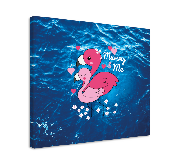 キャンバス 動物 愛の鳥 - TENSTICKERS