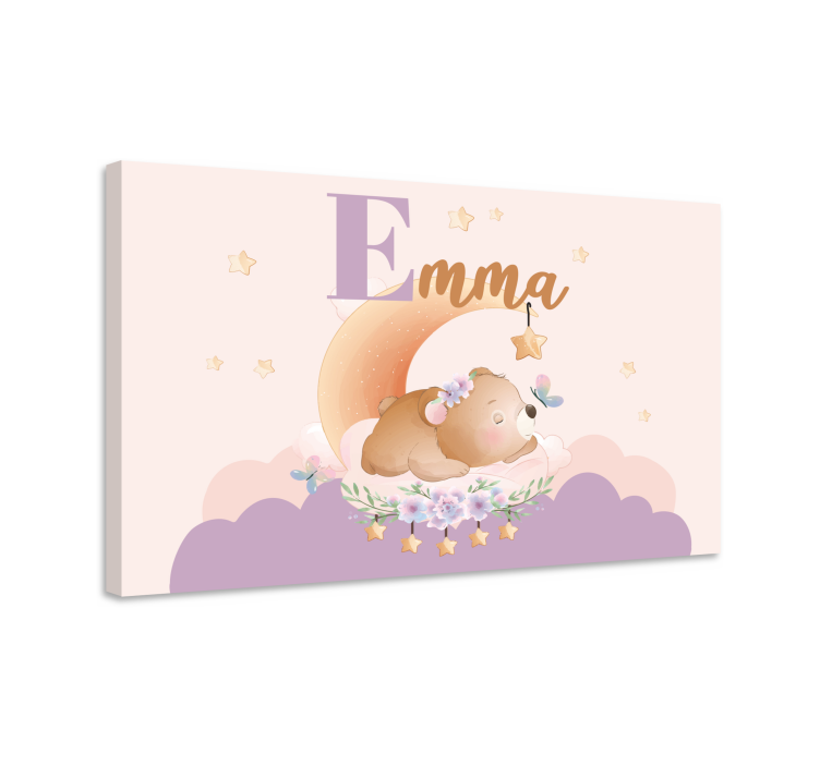 キャンバス 保育園 ベビーベアの夢 - TENSTICKERS